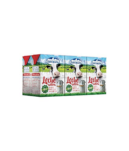 LECHE ENTERA ASTURIANA BRIK 200 ML PACK DE 6 * 4 (24 BRIKS)