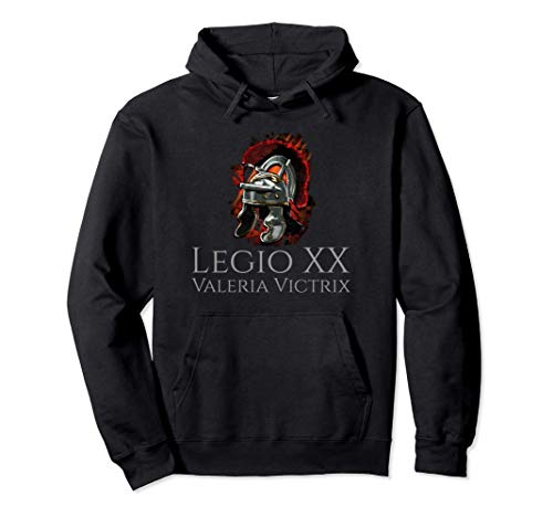 Legio XX Valeria Victrix - Ancient Roman Legionary Helmet Sudadera con Capucha