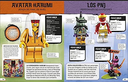 LEGO® NINJAGO®. Enciclopedia de personajes (nueva edición): (incluye una figura exclusiva de Nya del Futuro)