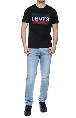 Levi's Sportswear Logo Graphic Camiseta, Negro (Beautiful Black), XXL para Hombre