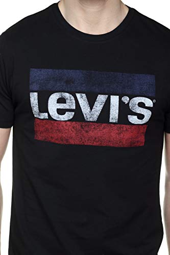 Levi's Sportswear Logo Graphic Camiseta, Negro (Beautiful Black), XXL para Hombre