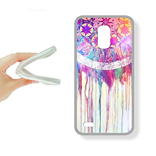 LG K8 2017 - Funda Gel TPU con Dibujo, Ref:219