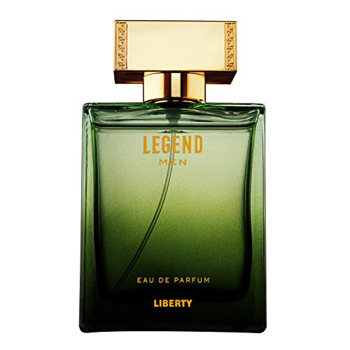 Liberty LUXURY Legend Perfume (100 ml / 3.4 oz) para hombres, oriental, pomelo, rosa opulenta, especias, notas sensuales, olor de larga duración, eau de parfum (EDP) - (Legend)