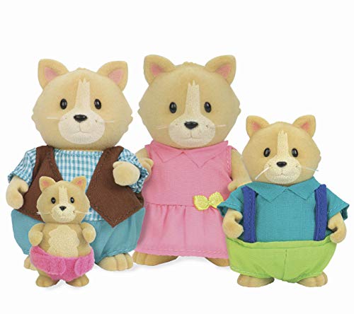 Li'l Woodzeez Cat Family (Branford Ltd. 6156M) , color/modelo surtido