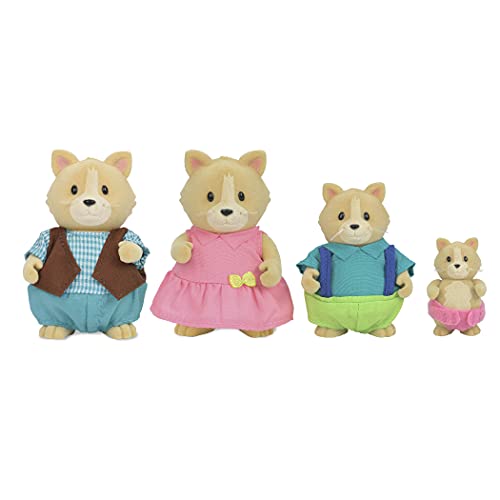 Li'l Woodzeez Cat Family (Branford Ltd. 6156M) , color/modelo surtido