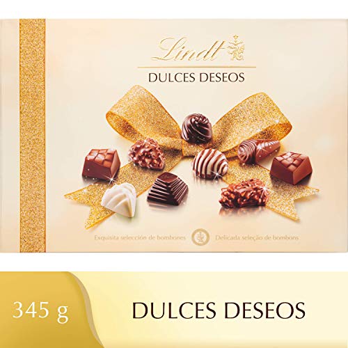 Lindt Dulces Deseos Caja de Bombones Surtidos, 345g