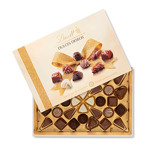 Lindt Dulces Deseos Caja de Bombones Surtidos, 345g