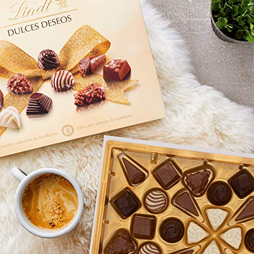 Lindt Dulces Deseos Caja de Bombones Surtidos, 345g