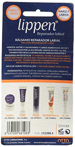 Lippen Lippen Reparador Labial Tubo 10 ml