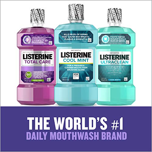 Listerine Total Care Anticavity Mouthwash, Fresh Mint, 8.45 Fluid Ounce by Listerine