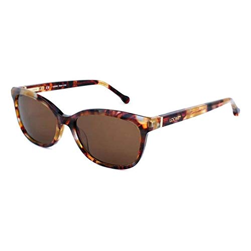 Loewe SLWA23M520T94 Gafas, Streaked Yellow Havana, 52x17x140 para Mujer