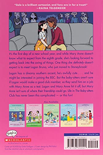 Logan Likes Mary Anne!: Volume 8 (The Babysitters Club Graphic Novel)