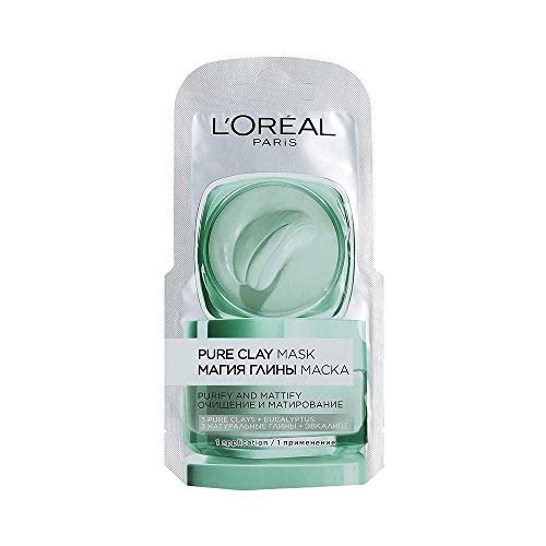 L'Oreal L'Oreal - Mascarilla Exfoliante Y Limpiadora Para La Cara Mujer 6 ml