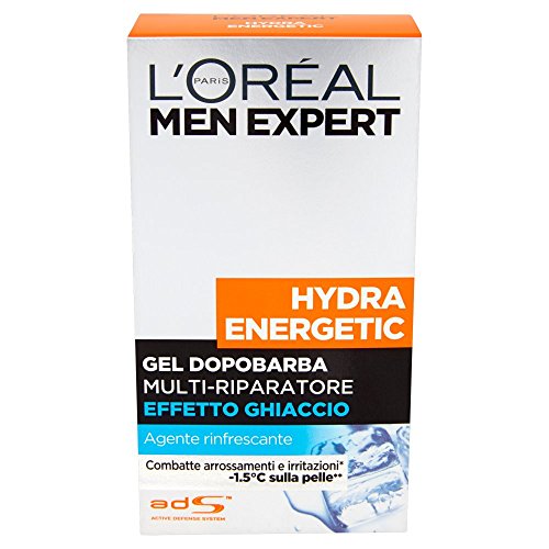 L'Oréal Paris - Dopobarba Men Expert Gel Effetto Ghiaccio Immediato Hydra Energetic 100Ml