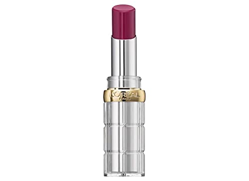 L'Oréal Paris Make-up designer Barra de Labios Color Riche Shine, Tono Berenjena 464 Color Hype