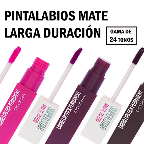 Lote Cia&Co 3 x Super Star Matte NUDE II - Barra de Labios Liquida Mate Tatto Permanente (Colores NUDE II - Lote MY-04)