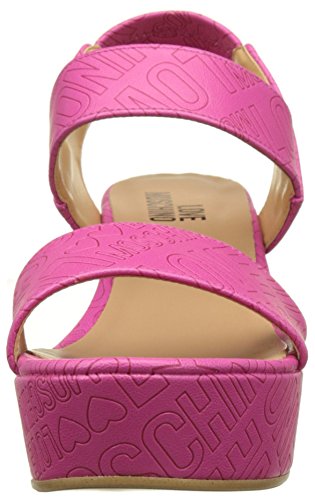 Love Moschino JA1627, Sandalias con Plataforma Mujer, Rosa (Fuchsia), 40 EU