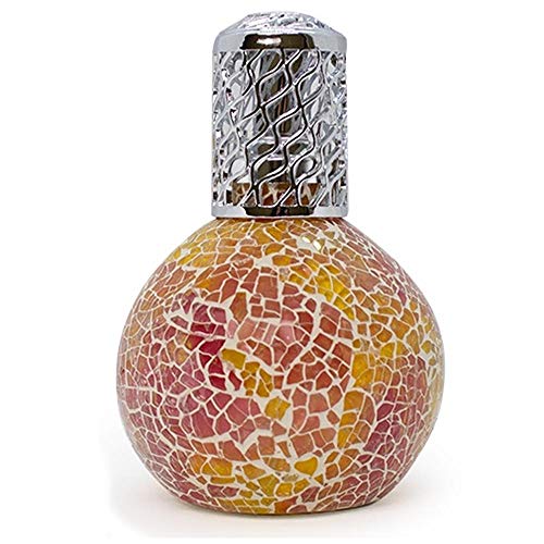 M MAMA MANUELA Pack Lámpara Catalítica y Fragancia. Modelo Mosaico Bicolor - perfuma y sanea el Ambiente. Elimina Malos olores e impurezas del Aire - MamaManuela (Aroma Lavender Expression - 200ml)