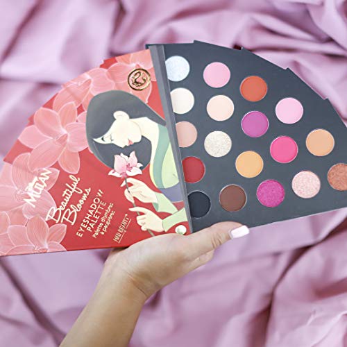 MAD Beauty Paleta de 8 Sombras de Ojos Mulán, Disney's Mulan Make Up Palette, Multicolor