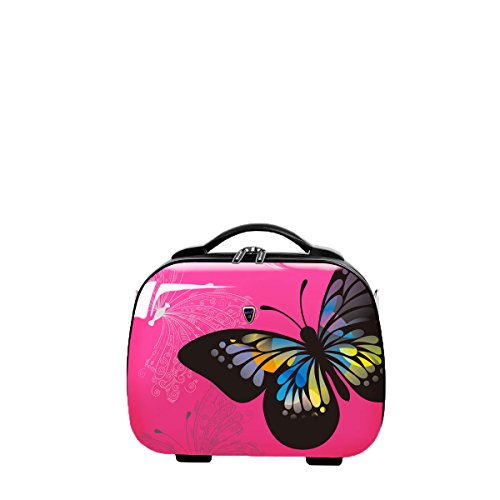 Madisson – Neceser Equipaje de mano Vanity carcasa Yokohama, 33 x 25 cm fucsia 33 cm