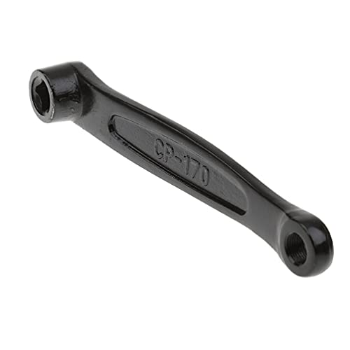 MAGICLULU 170 Mm de La Bicicleta de La Bicicleta de 170 Mm Brazo Universal de La Manivela Izquierda Disponible Aleación de Aluminio Bicicleta de La Manivela Izquierda Mano Izquierda Brazo