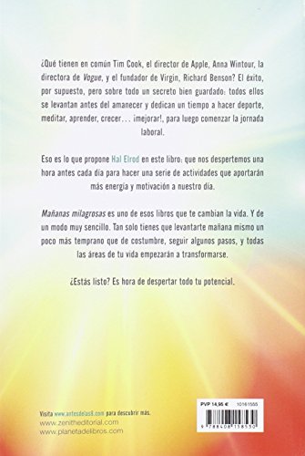 Mañanas milagrosas: Los 6 hábitos que cambiarán tu vida antes de las 8:00 (Autoayuda y superación)