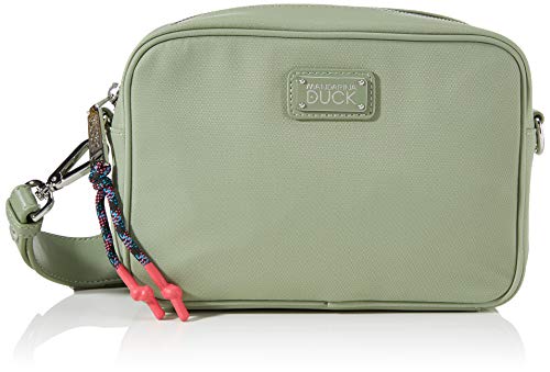 Mandarina Duck Style P10MYM04, Bolso Bandolera para Mujer, Green Bay, 22x14x9 (L x H x W)