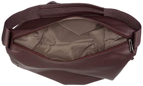 Mandarina Duck Women's Mellow Leather Tracolla - Bolso bandolera para mujer, color morado