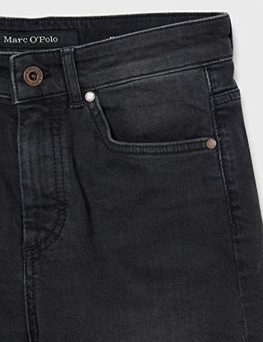 Marc O'Polo 6912612253 Vaqueros Slim, Negro (Authentic Black Wash 030), 36 (Talla del Fabricante: 25 32) para Mujer