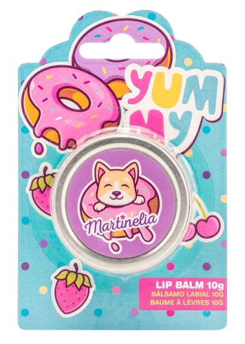 Martinelia - Bálsamo labial infantil en lata, colección Yummy