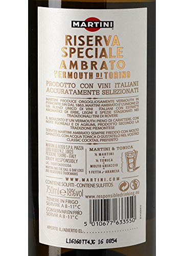 Martini Reserva Especial Ambrato Vermut, 750ml