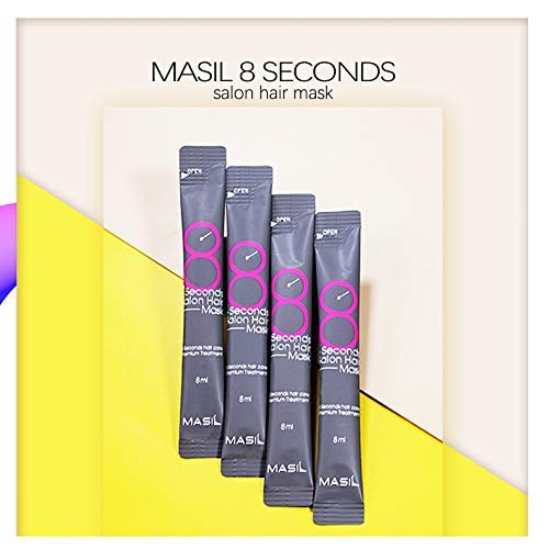 MASIL 8 Seconds Salon Hair Mask 8mlx20pcs Convenient Packs Korea Cosmetics NIB