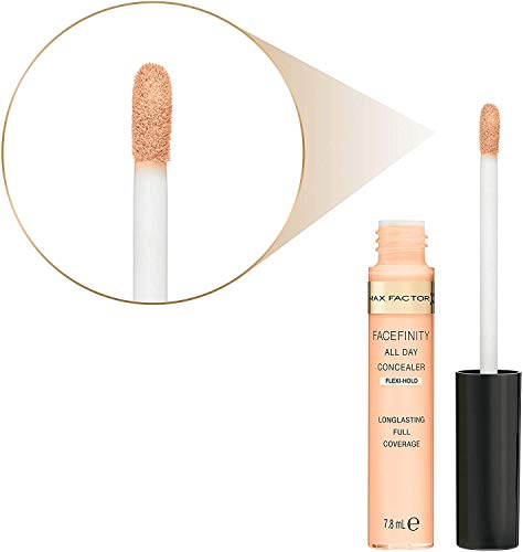 Max Factor Facefinity All Day Flawless Base y Corrector, Tono Base: 080 Bronze, Tono Corrector: 030