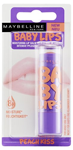 Maybelline New York Baby Lips Moisturising Lip Balm Peach Kiss Balsam do ust