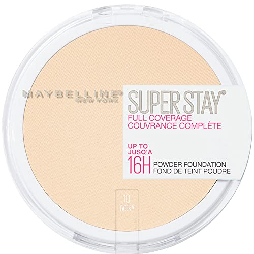 Maybelline Superstay 24H Powder 10 Ivory - polvos faciales (Ivory, Mate, Italia)