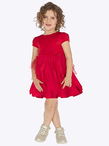 Mayoral 19-04924-085 - Vestido para niña 3 años