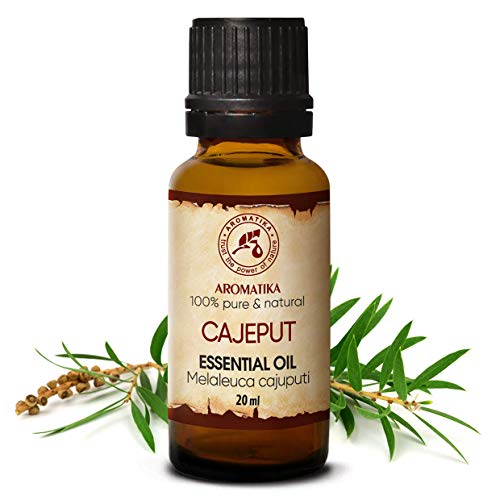 Melaleuca Leucadendra - Aceite Esencial de Cajeput 20ml para Difusor - Lámpara Perfumada - Sauna - Yoga