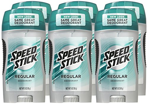 Mennen Speed Stick Deodorant, Regular, 3 Oz, (Pack Of 6) by Mennen