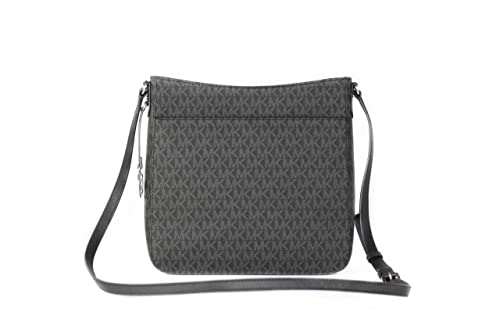 Michael Kors Jet Set - Bolsa de mensajero grande, Negro, Large