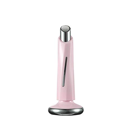 Mini Masajeador facial, Terapia magnética con instrumentos, Esencia, Piel reafirmante, Líneas finas, Terapia facial magnética pequeña for uso en el hogar (Color : Pink)