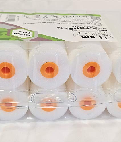 Mini Recambio espuma poro 0 de 11 cm. Pack de 10 uds.