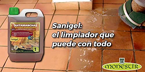 Monestir 2L Sanigel Limpiador Desengrasante Decapante de Suelos