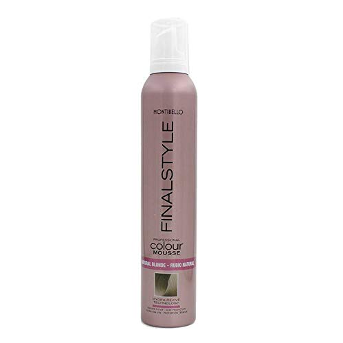 Montibel-Lo Finalstyle, Espuma Intensificadora de Color Blonde Rubio Natural, 320 ml