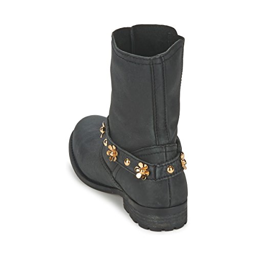 Moschino Cheap & Chic Ca21013g1zce Botines/Low Boots Mujeres Negro - 36 - Botas De Caña Baja Shoes