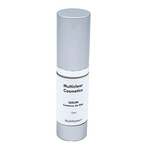 Multiclear Cosmetics - MULTICLEAR SERUM CONTORNO DE OJOS 15ml - Ayuda a reducir las finas líneas de expresión que aparecen alrededor de los ojos - Para una mirada luminosa