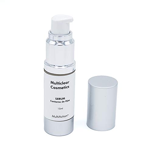 Multiclear Cosmetics - MULTICLEAR SERUM CONTORNO DE OJOS 15ml - Ayuda a reducir las finas líneas de expresión que aparecen alrededor de los ojos - Para una mirada luminosa