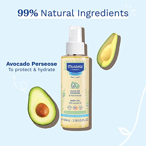 Mustela Aceite Masaje Spray 100Ml