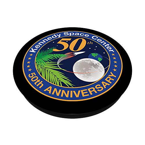 NASA Kennedy Space Center 50th Anniversary PopSockets Agarre y Soporte para Teléfonos y Tabletas