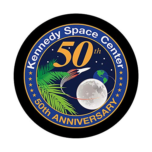 NASA Kennedy Space Center 50th Anniversary PopSockets Agarre y Soporte para Teléfonos y Tabletas