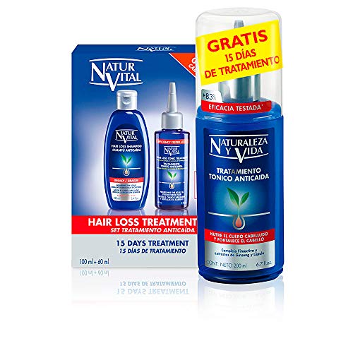 Natur Vital Tã“Nico AnticaãDa Lote 2 Pz 50 ml